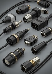 Electronic Photo of Connector Cable Variety Connections Devices