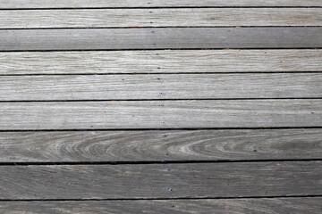 Brown wooden floor walk way