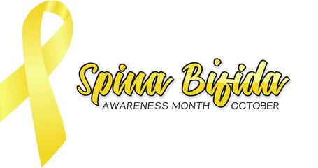 spina bifida awareness month motion video, ideal for spina bifida awareness month celebration