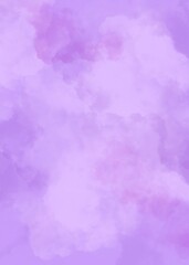 Cloudy soft purple sky background