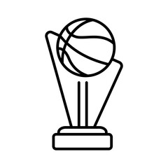 Basketball Trophy Icon
