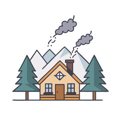 Minimal Object Icon Collection – Flat Vector Set of Lifestyle, Travel, Food, and Seasonal Essentials