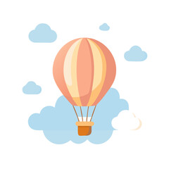 Obraz premium Minimal Object Icon Collection – Flat Vector Set of Lifestyle, Travel, Food, and Seasonal Essentials