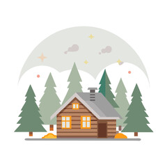 Obraz premium Minimal Object Icon Collection – Flat Vector Set of Lifestyle, Travel, Food, and Seasonal Essentials