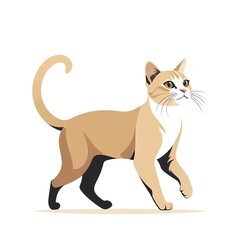 Naklejka premium 遊ぶことが大好きなかわいいシンガプーラ