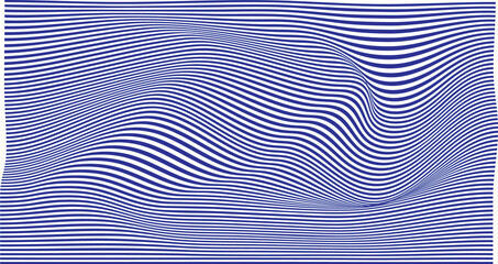 abstract blue background with waves