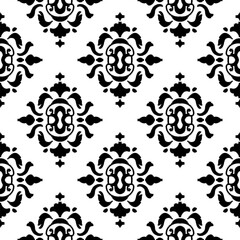 pattern batik flower damask ethnic boho ikat texture tribal geometric background