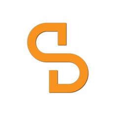 Web line modern color full logo design