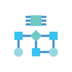 AI Data Flow Icon