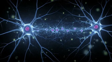 Synaptic Transmission: Neural Network Visualization - Powered by Adobe