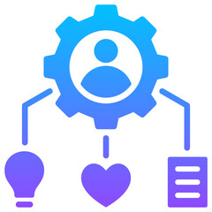 Obraz premium Competency Icon