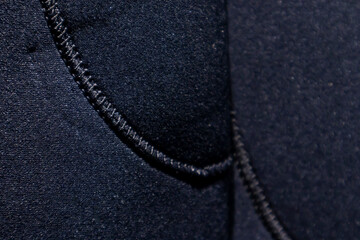 Sewing the edges of knitted garments and detailed fabrics