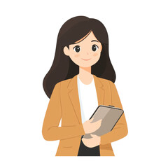 Project Coordinator isolated on transparency background