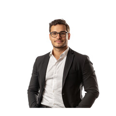 Regional Sales Manager isolated on transparency background