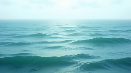 海原の絶景、雲間から光が差す水面の輝き