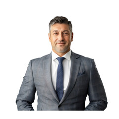Sales Director isolated on transparency background