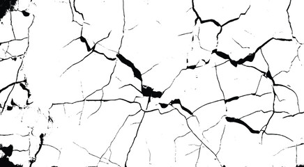 White abstract background texture crack concrete wall