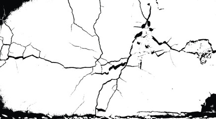 Crack Cement Texture Background. 