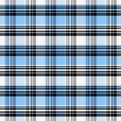 Blue Plaid Seamless Repeat