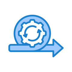 Obraz premium Auto Deploy Icon