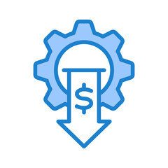 Cost Reduction Icon