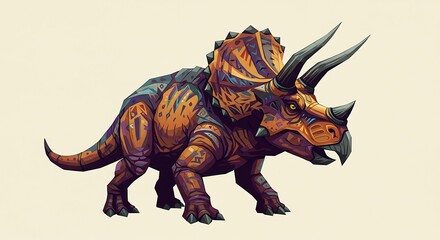 dinosaur vector illustration