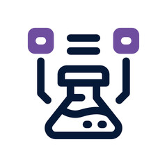 experiment duotone icon. Sleek and modern vector icon for websites, mobile apps, marketing materials, and corporate design. Fully scalable and ready to use.