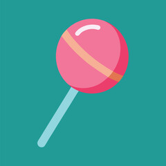 Bubblegum Pop Icon with Basic Shading