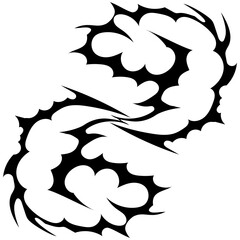 Syndrome Neotribal Tatto Design