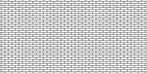 white brick wall texture and solid bricks seamless pattern background.