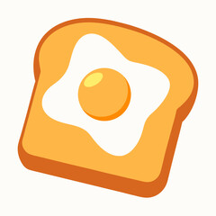 fried egg on a plate