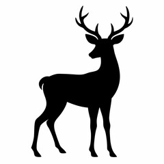 Obraz premium deer vector illustration