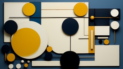 Exploring the aesthetic harmony and visual impact of yellow and blue color combinations