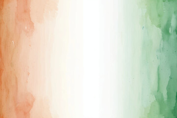 Indian watercolour background orange, saffron, kesari, green, independence day, republic day, banner, poster, 15 august, 26 january, design 