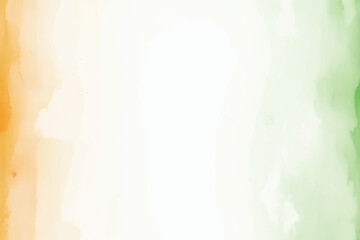 Indian watercolour background orange, saffron, kesari, green, independence day, republic day, banner, poster, 15 august, 26 january, design 