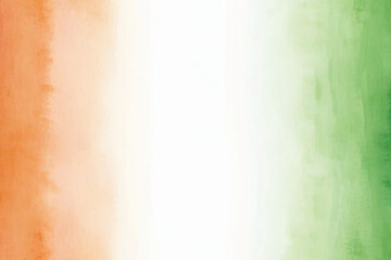 Indian watercolour background orange, saffron, kesari, green, independence day, republic day, banner, poster, 15 august, 26 january, design 