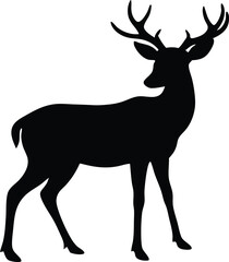deer animal vector icon
