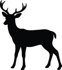 Obraz premium deer animal vector