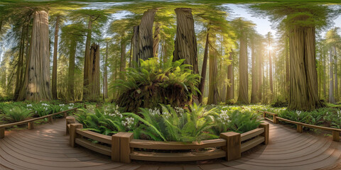 Nature photography in majestic redwood forests a tranquil exploration