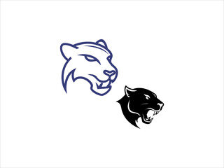 Panther logo design,unique panther logos