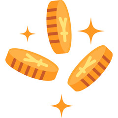Yuan flat icon