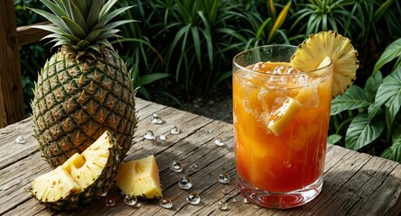 tropical cocktail 
