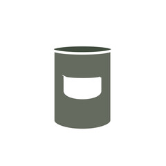 rubbish bin color icon