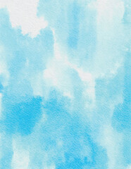 Blue  watercolor background, Abstract blue watercolor background, Abstract paint gradient, Beautiful Blue Watercolor Background, blue watercolour paper texture background