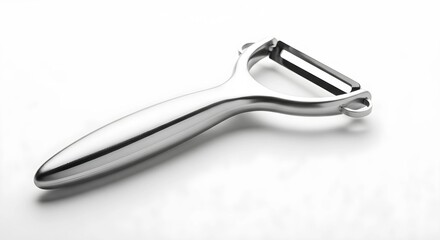 Metal Peeler Utensil for Food Preparation