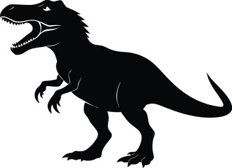 Fototapeta premium T-Rex Vector Art, Animals Icon Clipart
