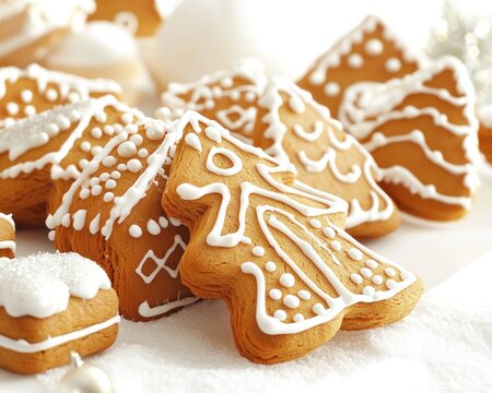 Festive Christmas cookies