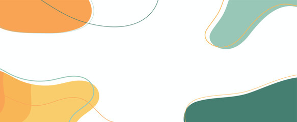 Organic abstract background with fluid shapes and lines, perfect for modern and natural designs.