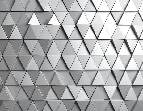 Abstract geometric triangle pattern