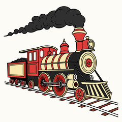 old steam locomotive © KOBAD